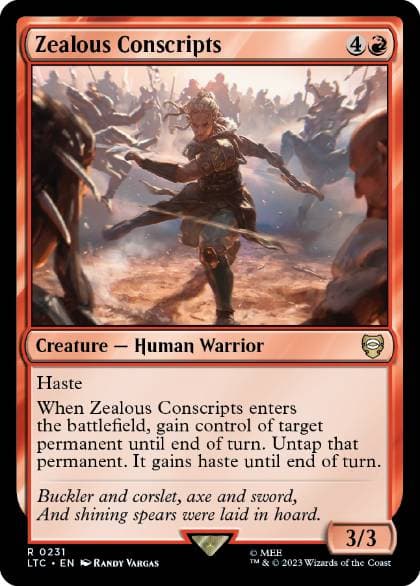 Zealous Conscripts