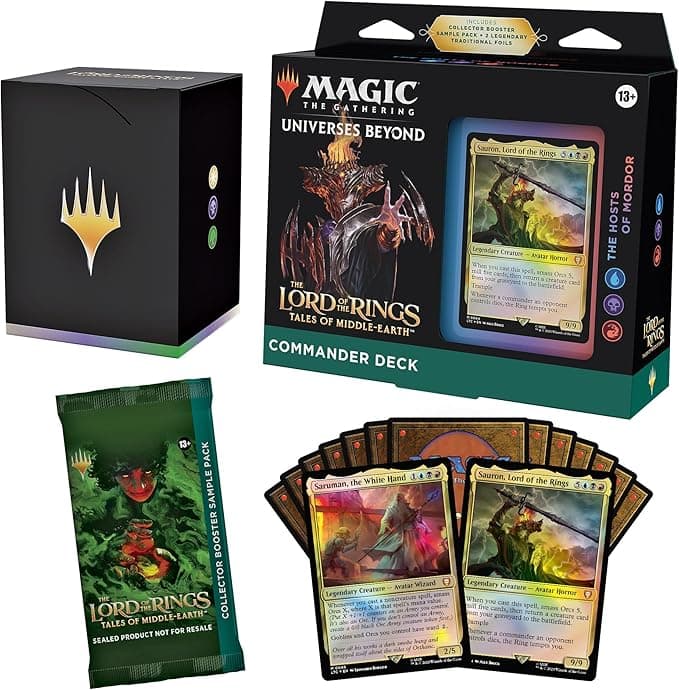 Magic The Gathering: Lord of The Rings Tales of Middle Earth - Commander Deck The Hosts of Mordor
